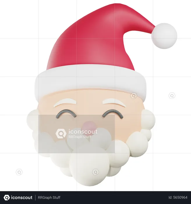 Santa Claus  3D Icon