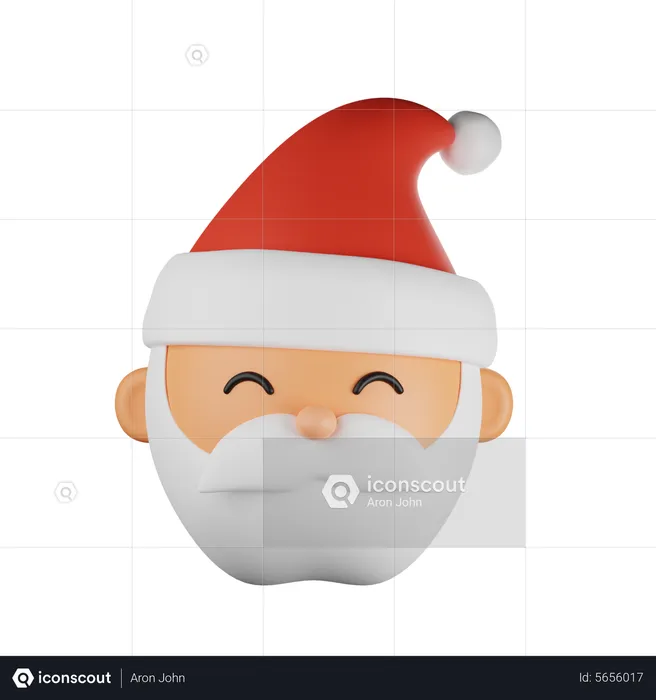 Santa Claus  3D Icon