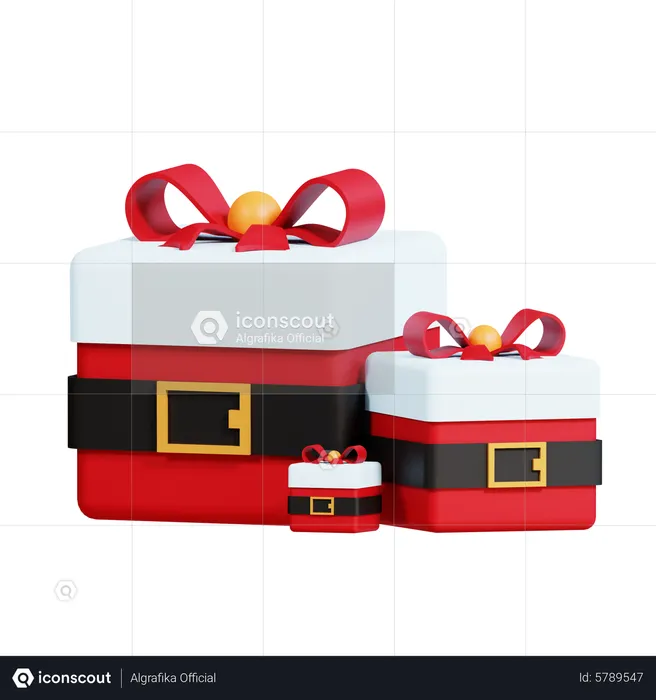 Santa Gifts  3D Icon
