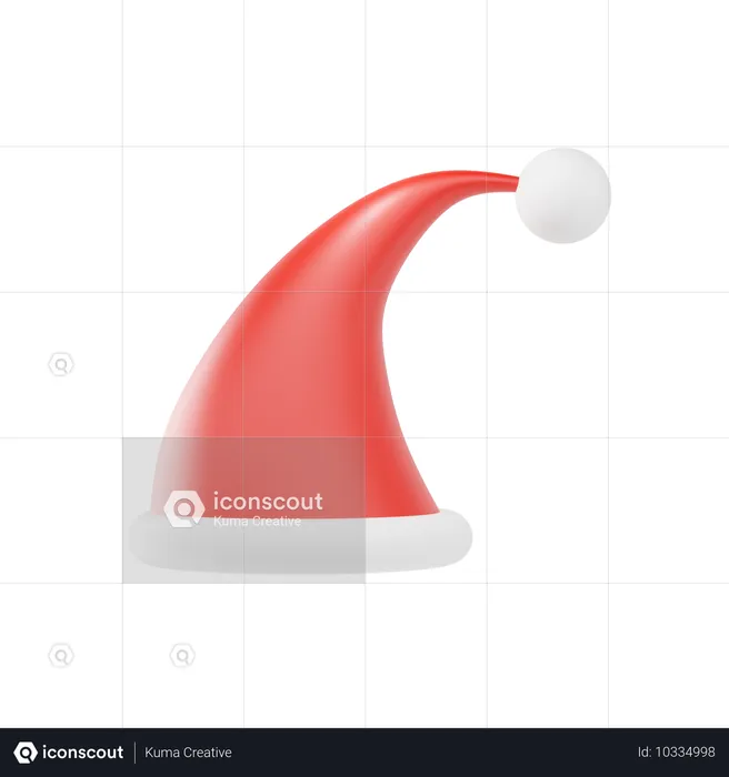 Santa Hat  3D Icon