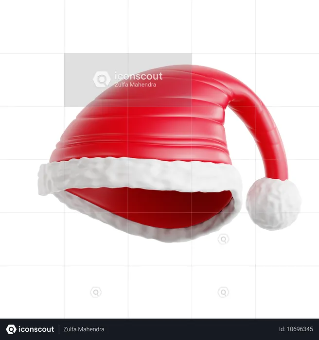 Santa Hat  3D Icon