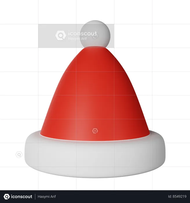 Santa Hat  3D Icon