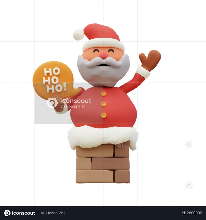 Santaclaus  3D Illustration