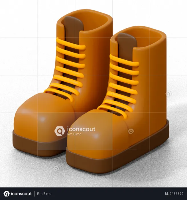 Sapatos de couro  3D Icon