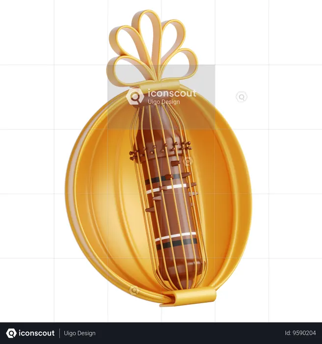 Sasando  3D Icon