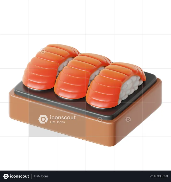 Sashimi  3D Icon