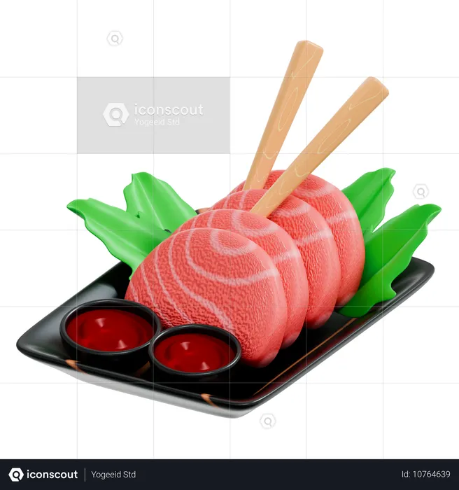 Sashimi  3D Icon