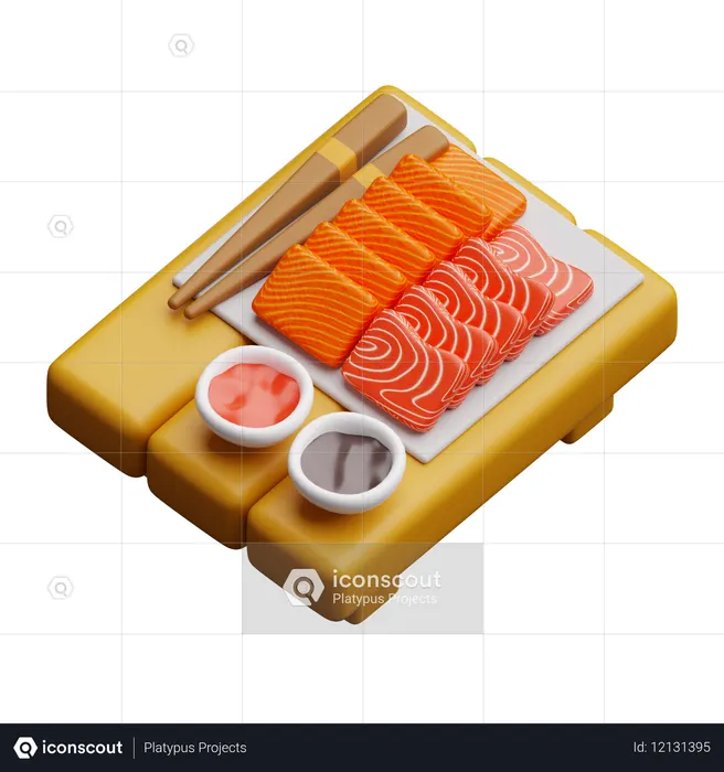 Sashimis  3D Icon