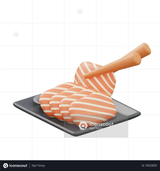 Sashimi2  3D Icon