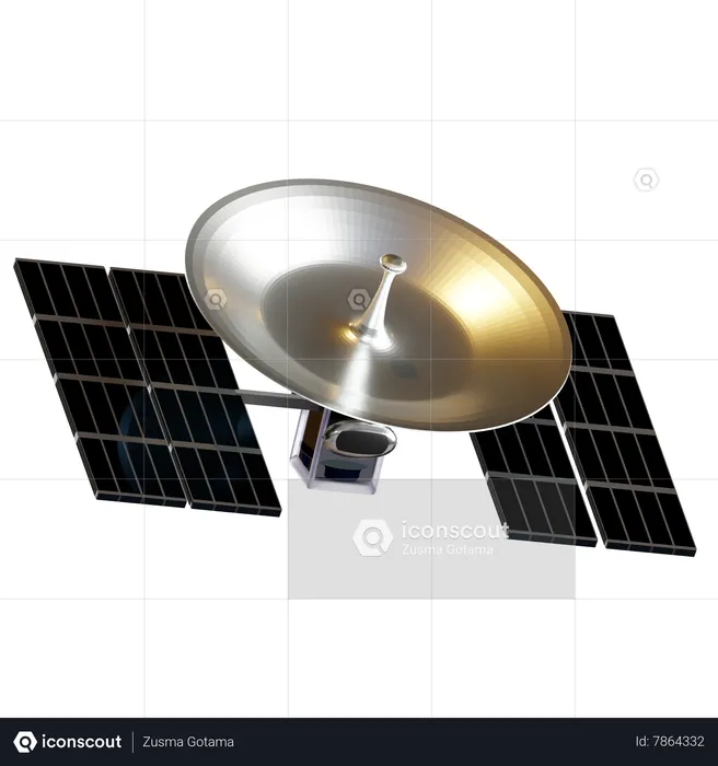 Satelite  3D Icon