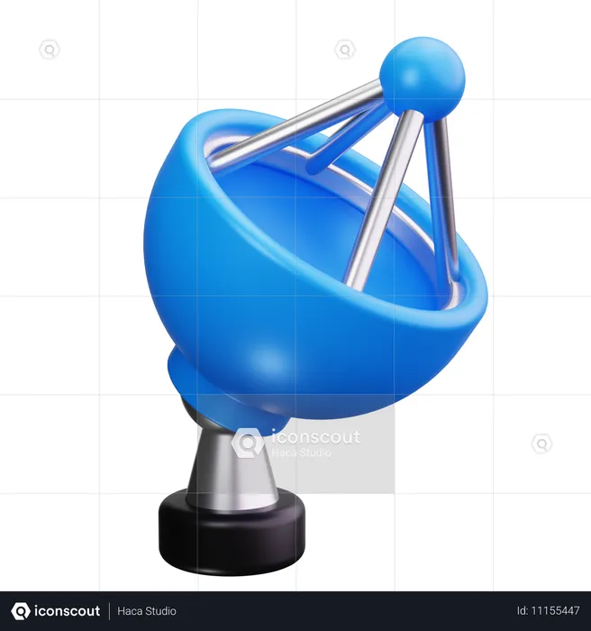 Satellite  3D Icon