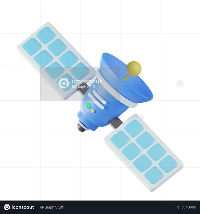 Satellite  3D Icon