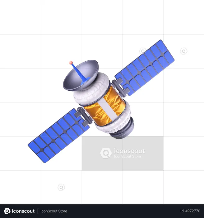 Satellite  3D Icon