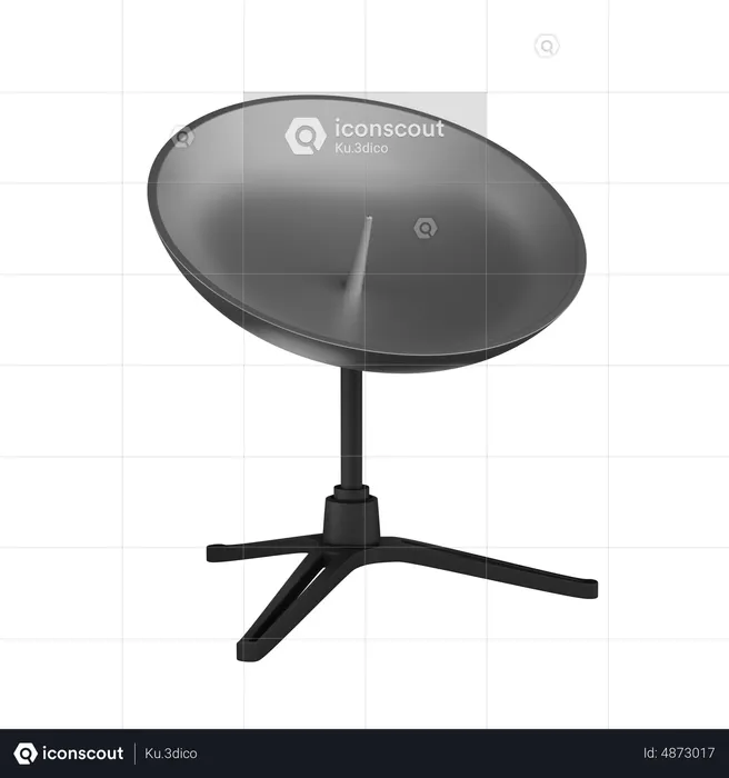 Satellite Dish  3D Icon