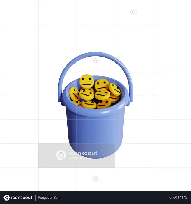 Satisfação média do cliente  3D Icon