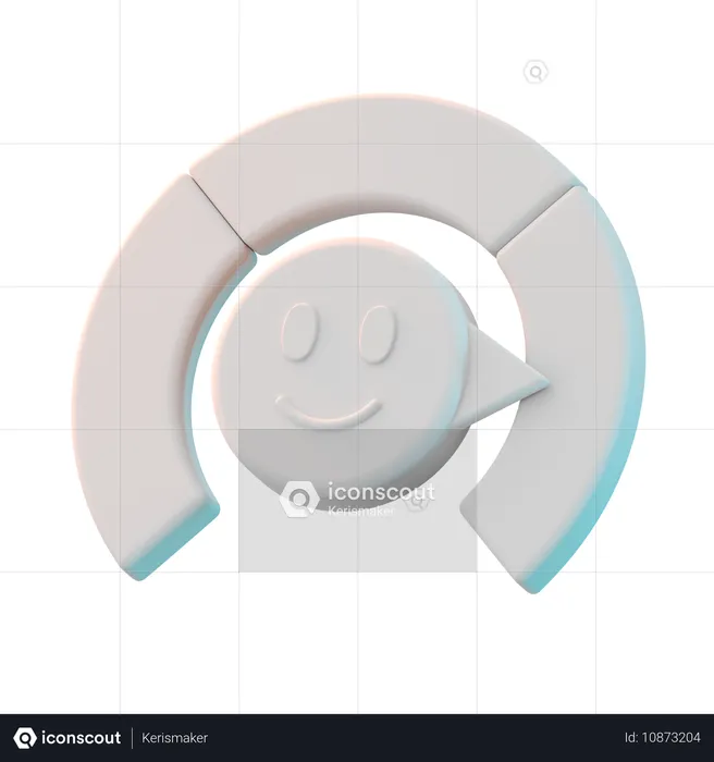 Satisfaction Meter  3D Icon