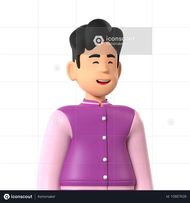 Satoshi  3D Icon