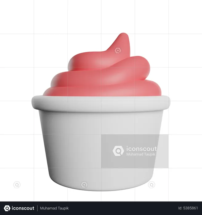 Sauces Bowl  3D Icon