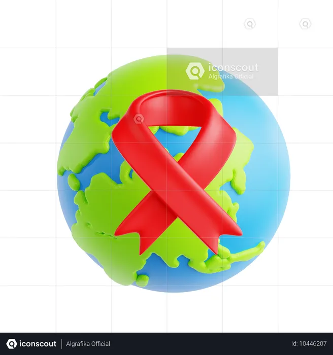 Save Earth From Aids  3D Icon