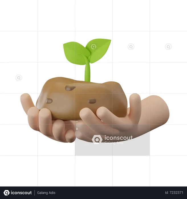 Save Ecology  3D Icon