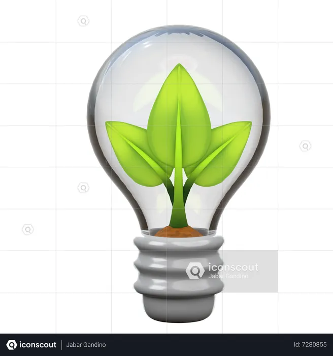 Save Energy  3D Icon