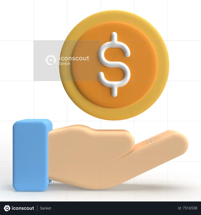Save Money  3D Icon