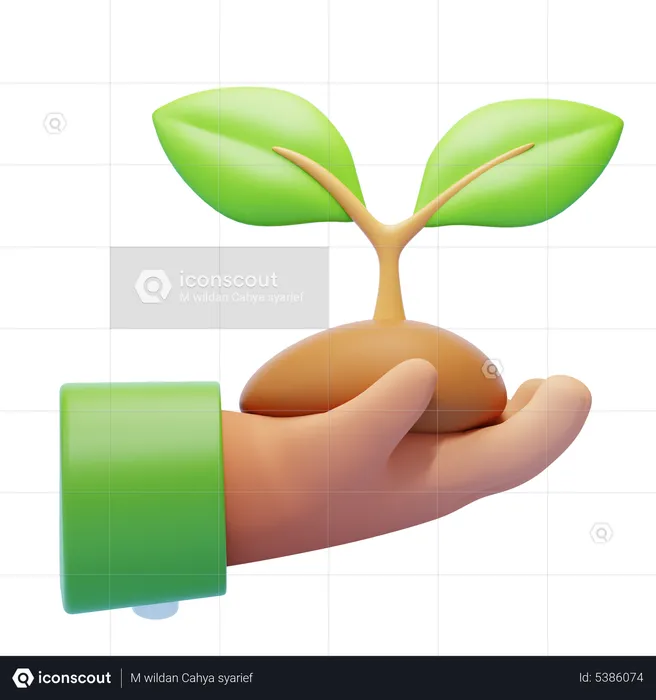 Save Trees  3D Icon