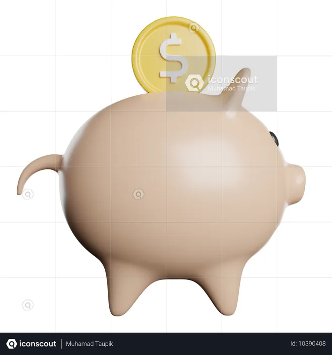 Savings  3D Icon