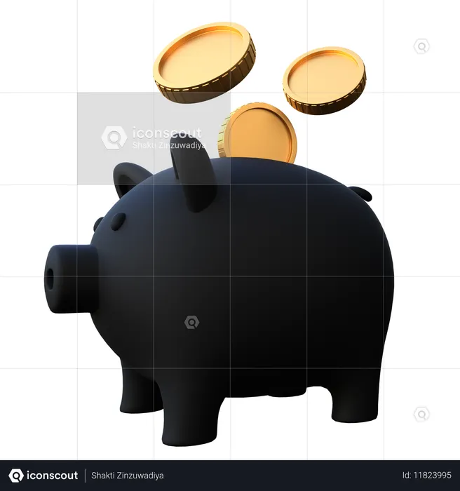 Savings  3D Icon