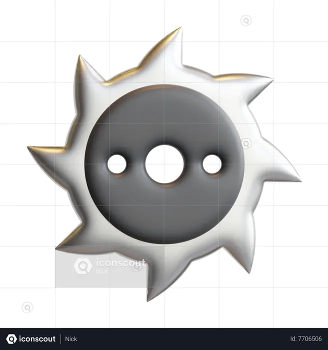 Saw Blade  3D Icon