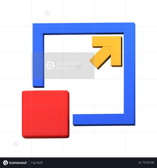 Scale Tool  3D Icon