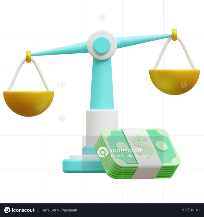 Scales  3D Icon