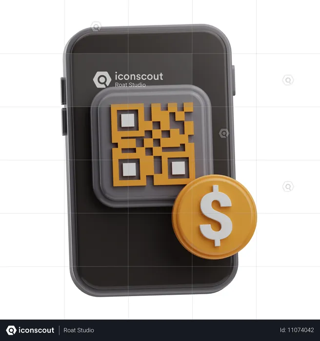 Scanner le code-barres  3D Icon