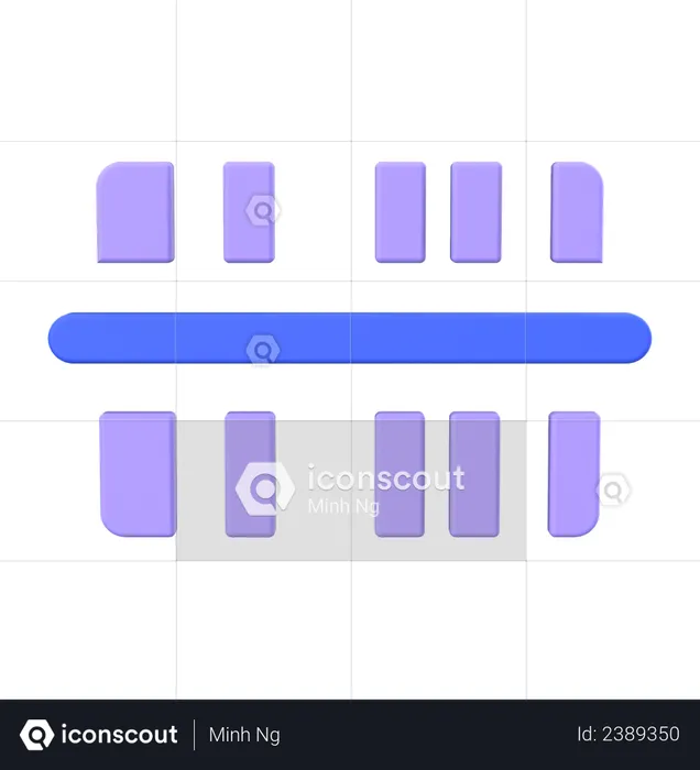 Scan Barcode  3D Illustration