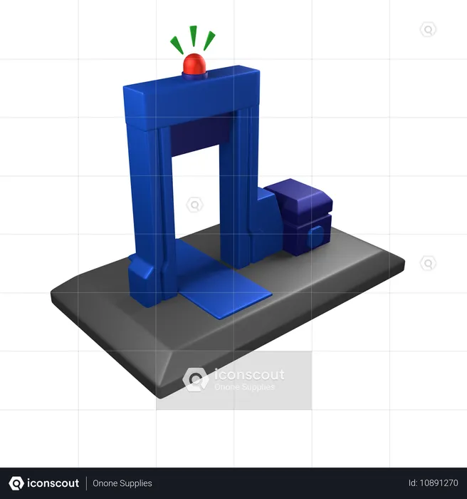 Scanner corporal  3D Icon