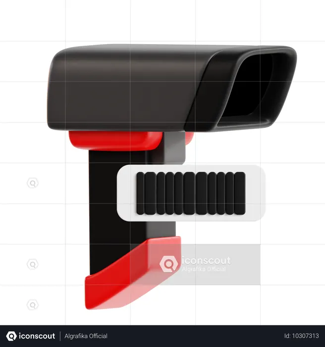 Lecteur de codes à barres  3D Icon