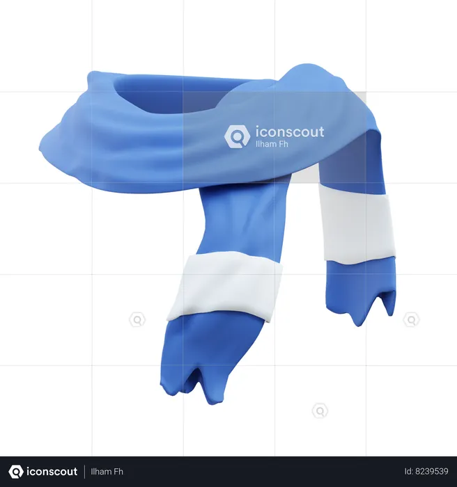 Scarf 3D Icon download in PNG, OBJ or Blend format