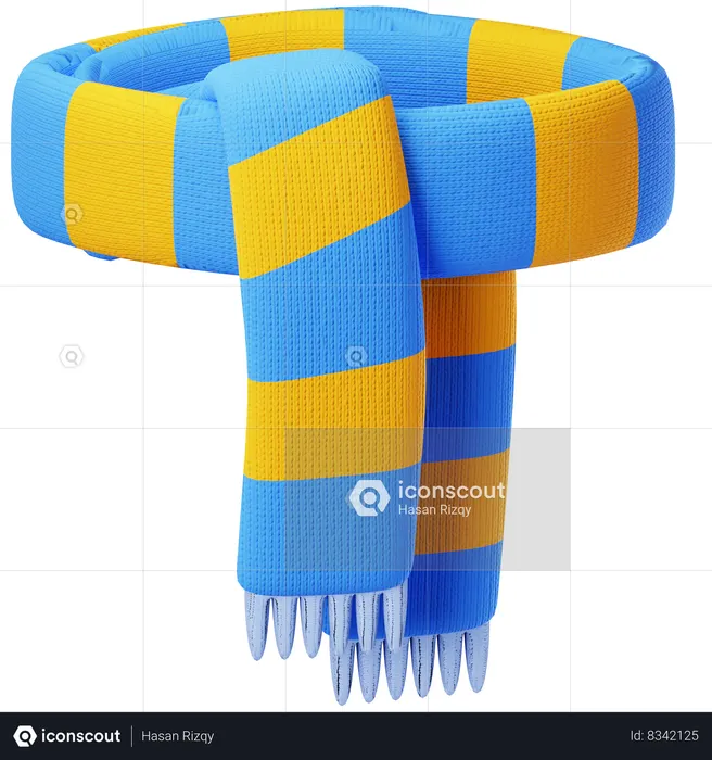 Scarf  3D Icon