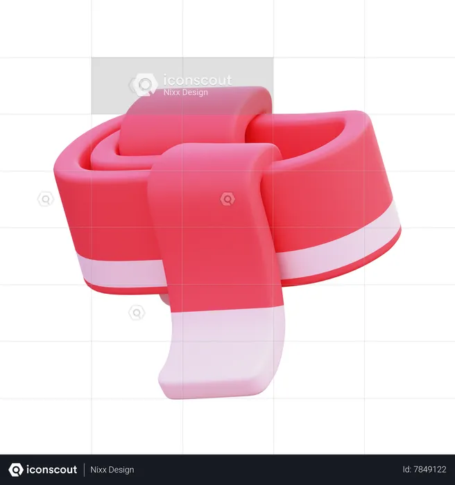 Scarf  3D Icon