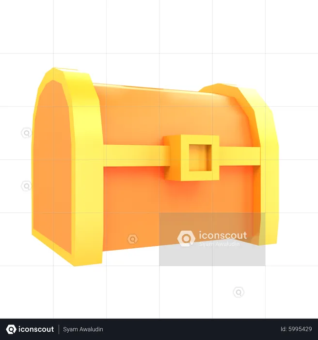 Schatzkiste  3D Icon