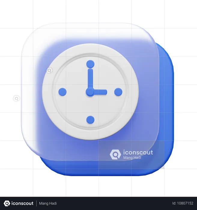 Schedule  3D Icon