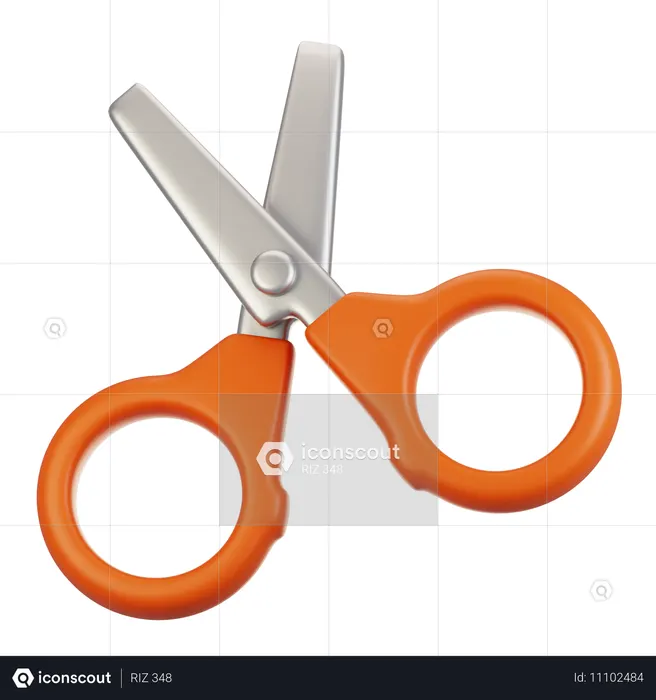 Schere  3D Icon