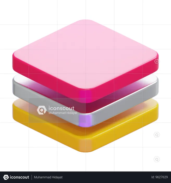Schicht  3D Icon