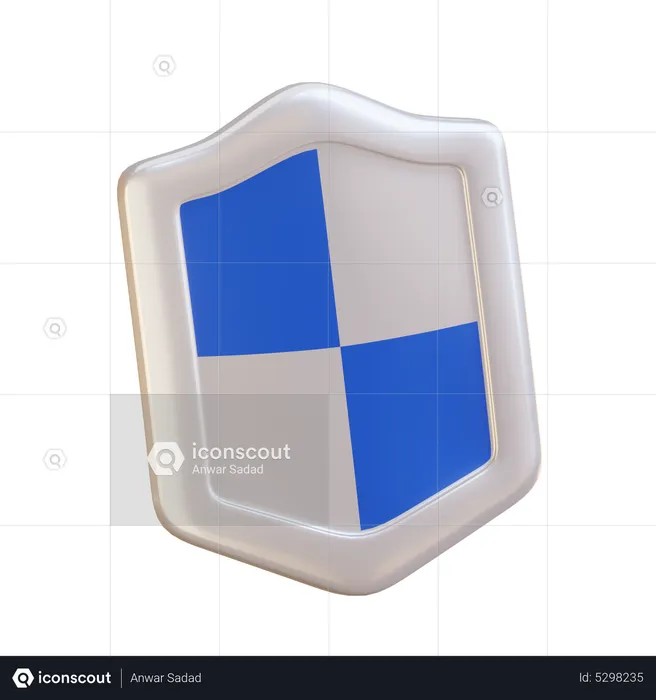 Schild  3D Icon