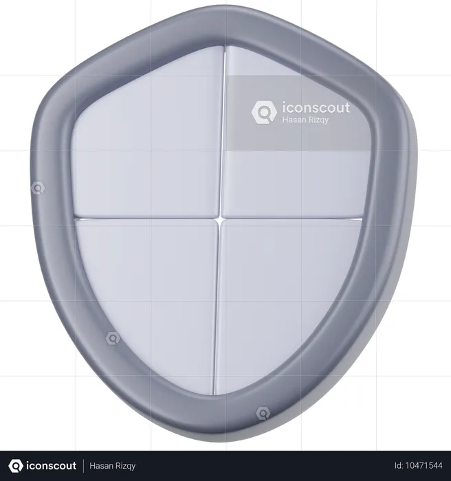 Schildschutz  3D Icon