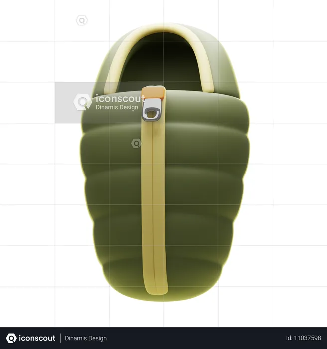 Schlafsack  3D Icon