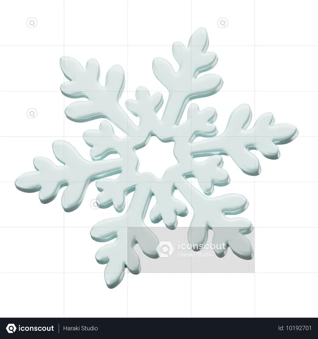 Schnee  3D Icon