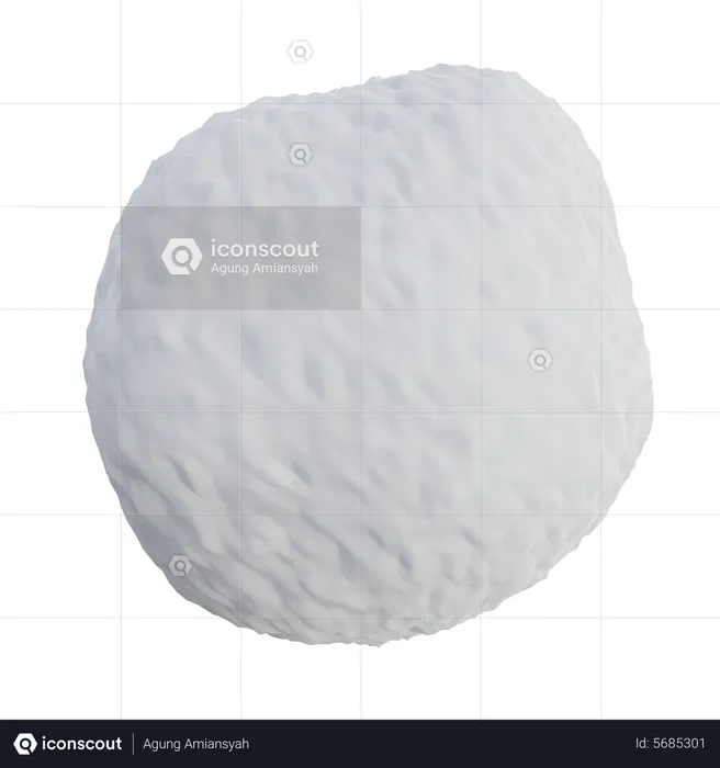 Schneeball  3D Icon