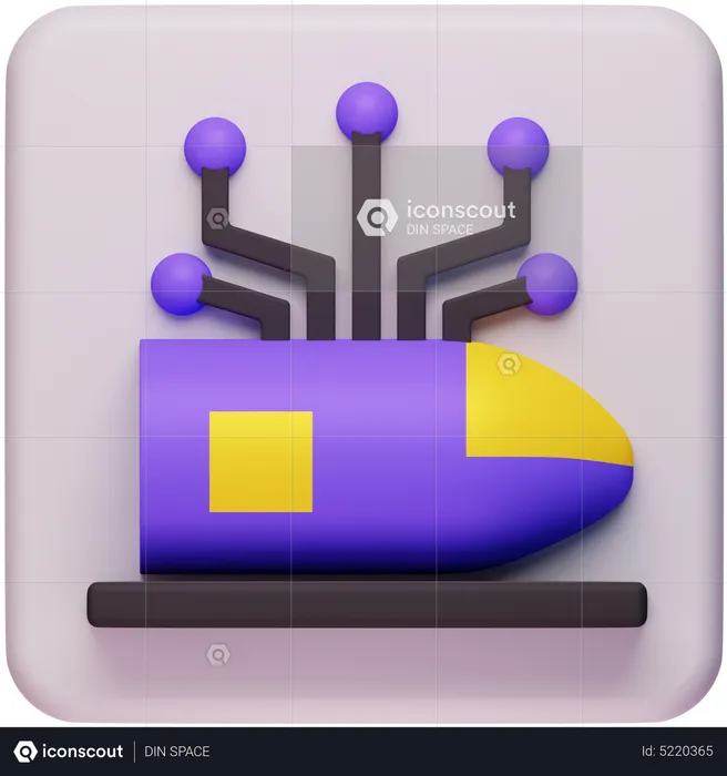 Schnelles Netzwerk  3D Icon