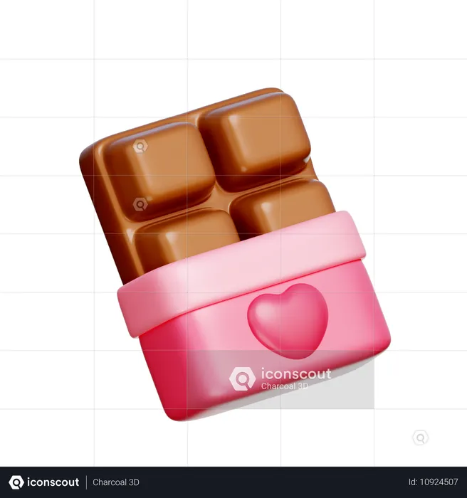 Schokolade  3D Icon